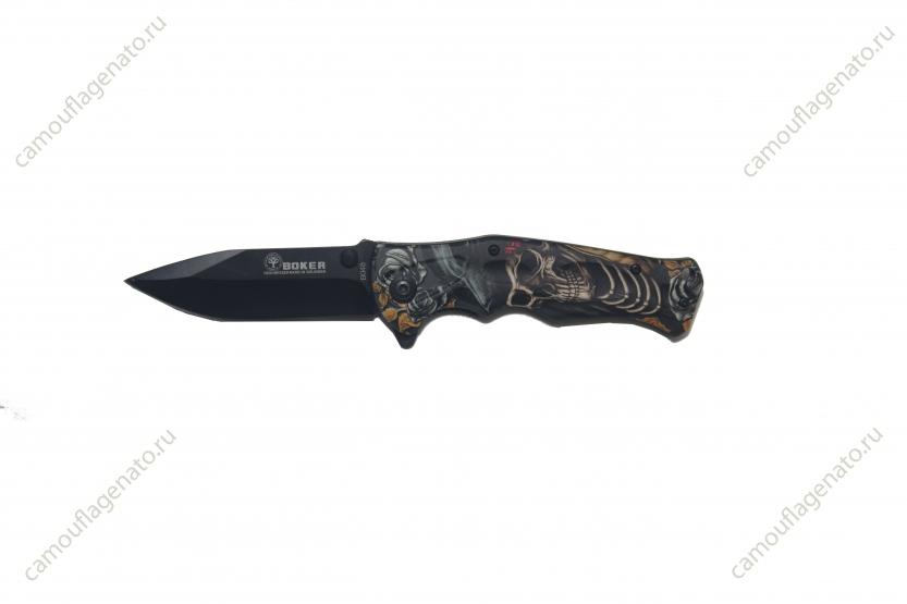 Нож складной Boker B048 "с пиратом" купить