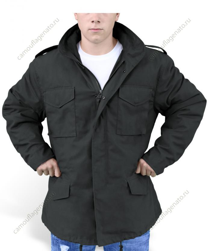 Куртка M65 Surplus, черная купить