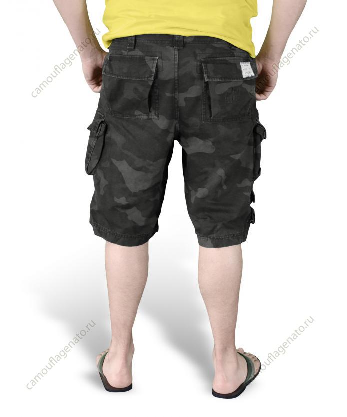Шорты Trooper Shorts, ночной камуфляж купить