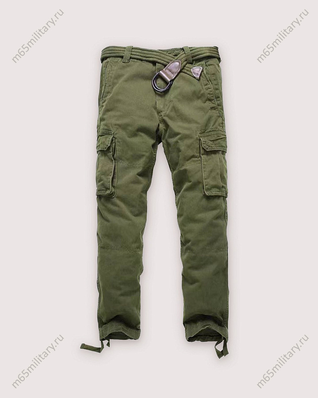 Брюки Abercrombie & Fitch, olive купить