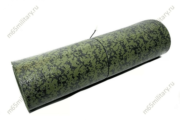 Складной коврик (каремат), зеленая цифра (пиксель) купить