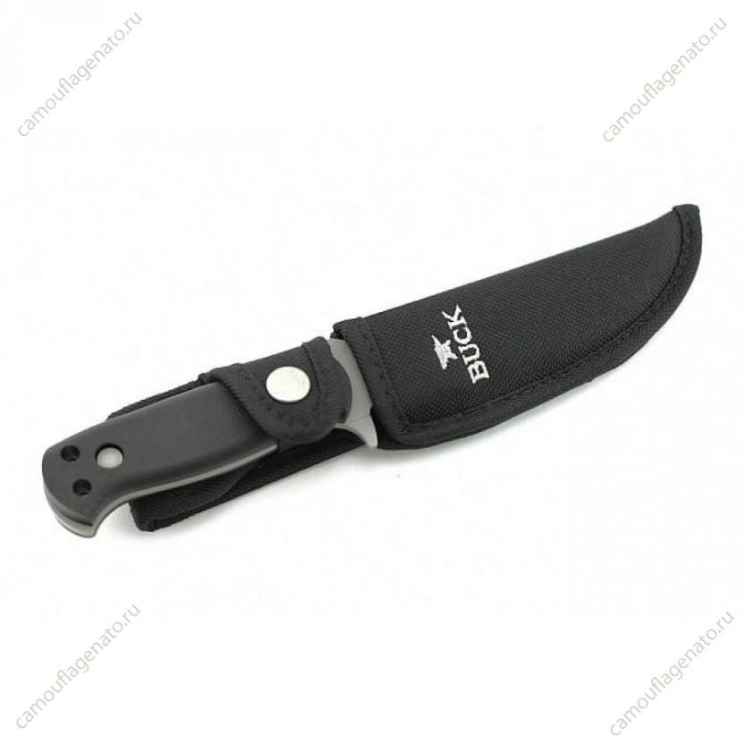 Нож  BUCK 622 c фиксированным клинком черный купить