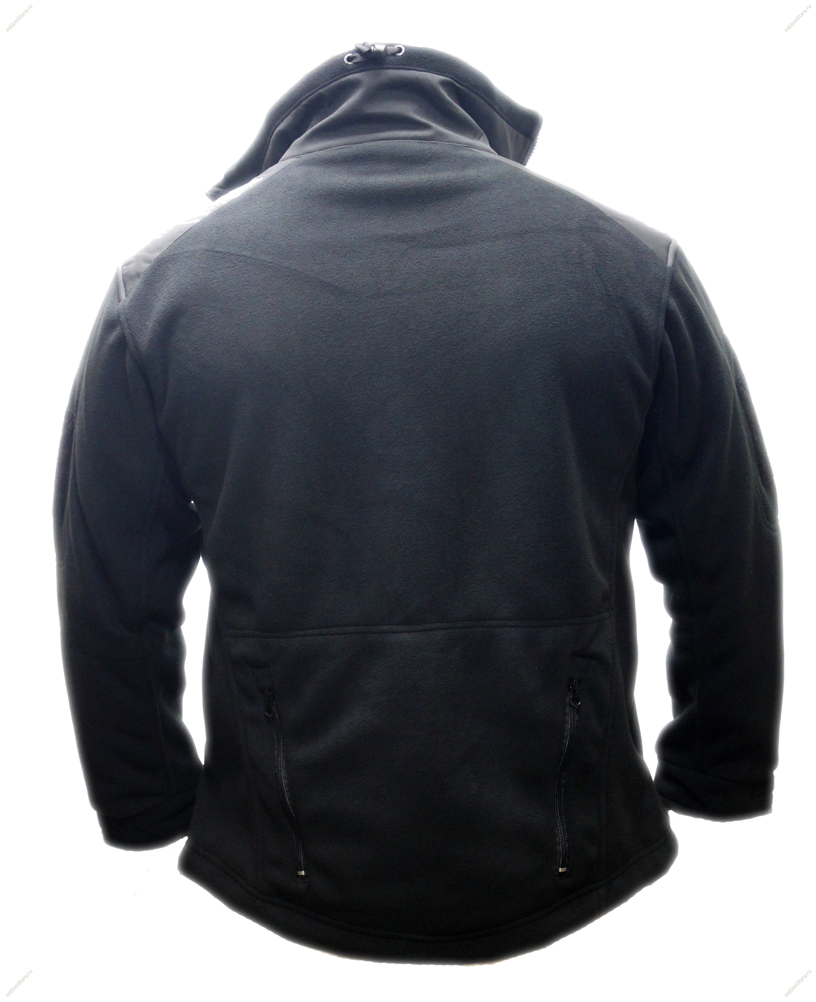 Куртка-толстовка флисовая 7.26, черная купить