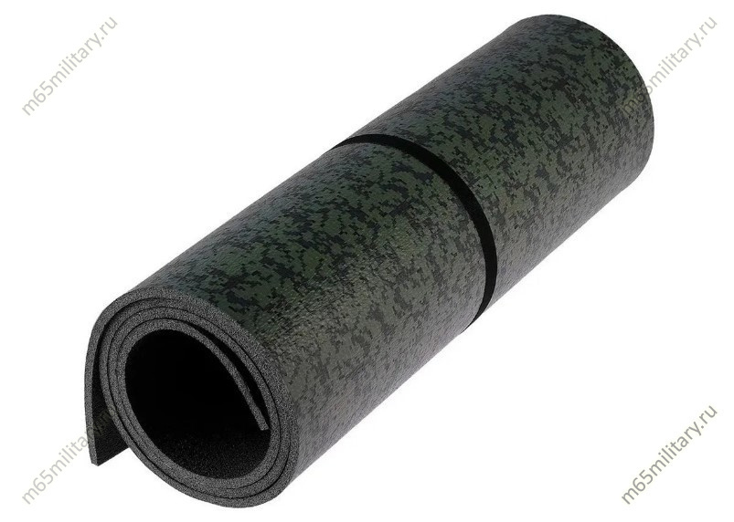 Складной коврик (каремат), зеленая цифра (пиксель) купить