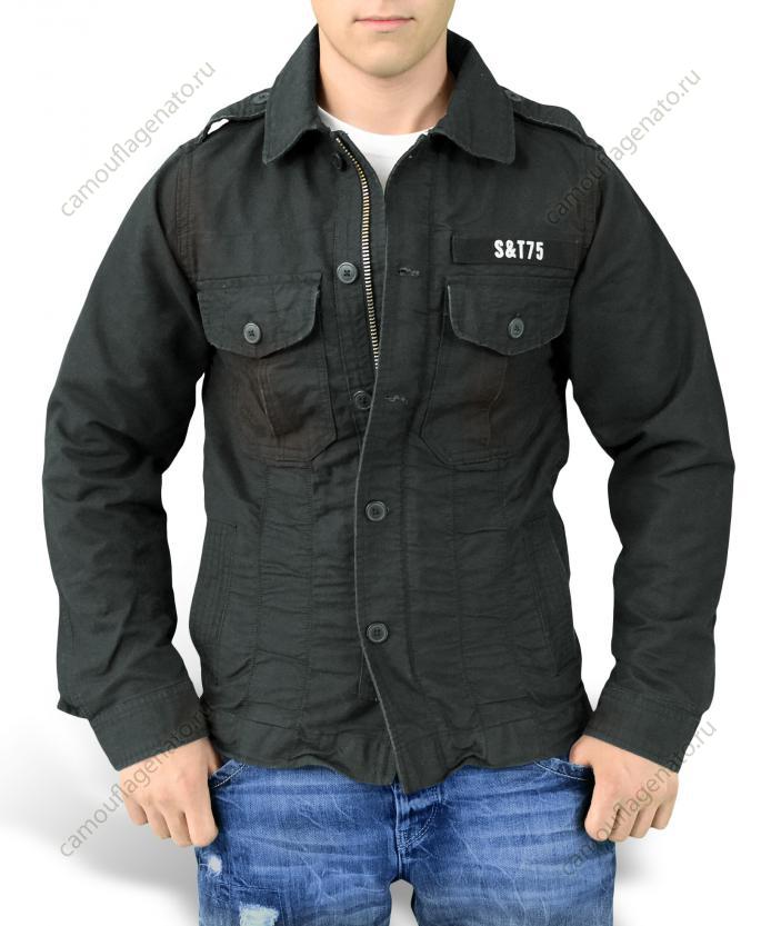 Куртка облегченная HERITAGE  JACKET черная купить