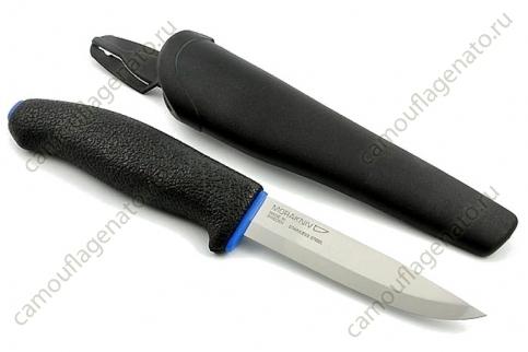 Нож Мора 746 черный/синий купить