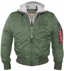 Куртка "Бомбер" МА1 D-tec" зеленый, Германия, Альфа  купить